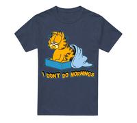 Garfield I Don't Do Mornings Maglietta Adulto Unisex (TV18251)