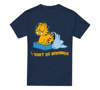 Garfield I Don't Do Mornings Maglietta Uomo (TV6038)