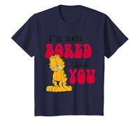Garfield Lazy Bored Cat Bad Day Commedia Meme Cartoon Classic Maglietta