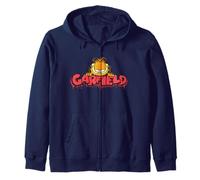 Garfield Logo Cat Lasagne Lover LOL Graffiti Cheeky Classic Felpa con Cappuccio