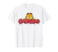 Garfield Logo Cat Lasagne Lover LOL Graffiti Cheeky Classic Maglietta