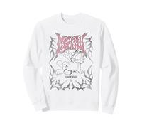 Garfield Metail Meow Cybersigil Frame Y2K Cat Cartoon Felpa