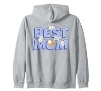 Garfield Mother's Day Best Mom Flowers Felpa con Cappuccio