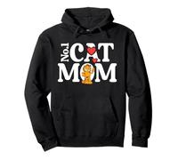 Garfield Mother's Day No.1 Cat Mom Felpa con Cappuccio