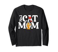 Garfield Mother's Day No.1 Cat Mom Maglia a Manica