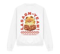 Garfield Movie Lasagnyeah Felpa Adulto Unisex (TV12551)