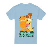 Garfield Movie Maglietta Odie Uomo (TV6264)