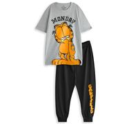 Garfield Nero Multi Character Pigiama a maniche corte a gamba lunga Uomini
