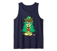 Garfield Odie Tangled Christmas Lights Canotta