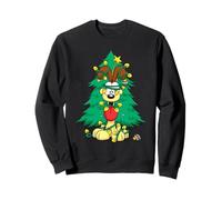 Garfield Odie Tangled Christmas Lights Felpa
