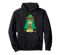 Garfield Odie Tangled Christmas Lights Felpa con Cappuccio