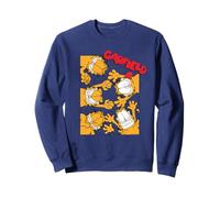 Garfield - Opera d'Arte Classica in Stile retrò con Gatto Pazzo Felpa