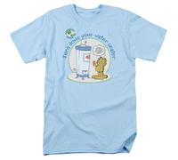 Garfield - Pianta Un Albero #2 - T-Shirt A Manica Corta Unisex Per Adulti - Blu
