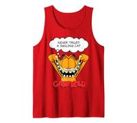 Garfield Sneaky Cheeky Cat Kitty LOL, Classico dei Cartoni Animati degli Anni '80 e '90 Canotta