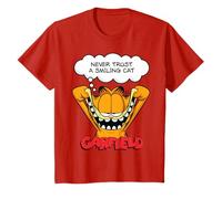 Garfield Sneaky Cheeky Cat Kitty LOL, Classico dei Cartoni Animati degli Anni '80 e '90 Maglietta