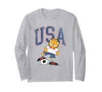 Garfield Soccer Stati Uniti d'America Maglia a Manica