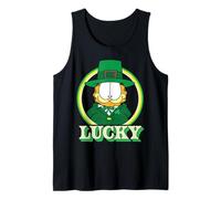 Garfield St. Patrick's Day Lucky Leprechaun Suit Portrait Canotta