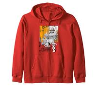 Garfield, Stencil retrò per Graffiti con Odie Sarcasm Cat Street Art Felpa con Cappuccio