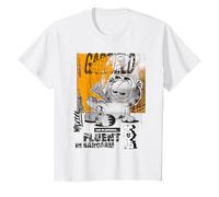 Garfield, Stencil retrò per Graffiti con Odie Sarcasm Cat Street Art Maglietta