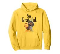 Garfield Thanksgiving So Grateful Turkey Garfield Retro Felpa con Cappuccio