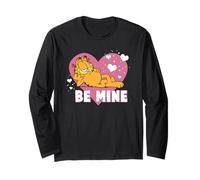 Garfield Valentine's Day Be Mine Chill Pose Portrait Maglia a Manica