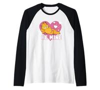 Garfield Valentine's Day Be Mine Chill Pose Portrait Maglia con Maniche Raglan