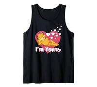 Garfield Valentine's Day I'm Yours Heart Shape Portrait Canotta