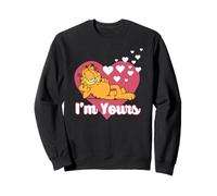 Garfield Valentine's Day I'm Yours Heart Shape Portrait Felpa