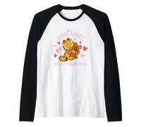 Garfield Valentine's Day Ugh Fine Be My Valentine Maglia con Maniche Raglan