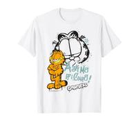 Garfield Vintage Ask Me If I Care Comic Art Style Gifts Maglietta
