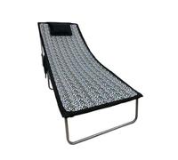 GARGIX Telo mare lettino microfibra con molle tasche con e senza cuscino Fantasia (Mcc-13, CON CUSCINO)