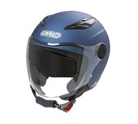 Garibaldi casco jet bimbi G01J - Blu metallizzato opaco L