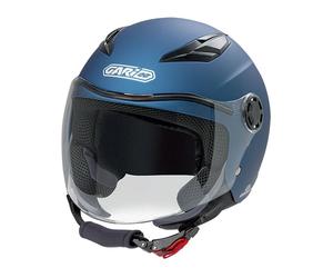Garibaldi casco jet bimbi G01J - Blu metallizzato opaco L