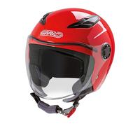 Garibaldi casco jet bimbi G01J - Rosso lucido XL