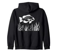 Garibaldi Linework Acquariofilo Felpa con Cappuccio