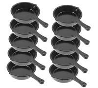 GARIOUANS 10 Mini Plastiche per Decorazioni Miniature Modelli Pentole per Cucina in Miniatura Accessori Leggeri per Casa delle DIY