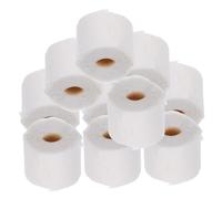 GARIOUANS 10 Miniature Dollhouse Toilet Tissue Paper Rolls Realistic Small Tissue Pack Model Decorative Bathroom Accessories For Miniature House And Wear Resistant Micro Landscape