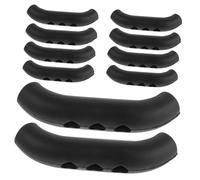 GARIOUANS 10 pezzi Manici Plastica Resistenti Al Calore per Pentole Coprimanico Antiscivolo Compatibili con Casseruole Vaporiera e Pentole da Zuppa Manici Protettivi Isolanti per Cucina