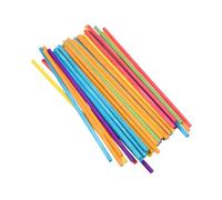 GARIOUANS 100 Bastoncini Musicali in Legno Colorati per Strumenti Ritmici Sicuri con Liscio Educativo per Giochi e Lezioni di