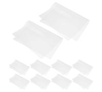 GARIOUANS 100 Fogli Buste Plastificazione Termiche Trasparenti Micron Film Laminazione Documenti Foto Resistente Antistrappo per Ufficio e Casa