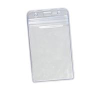 GARIOUANS 100 pezzi Badge in Plastica Anti- per Catena Custodia Leggera per Id e Targhette