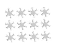 GARIOUANS 100 Pezzi Fiocchi Decorativi in Metallo Brads per Scrapbooking Fai da Te e Decorazioni Natalizie e Colorati con Processo Elettroplaccato