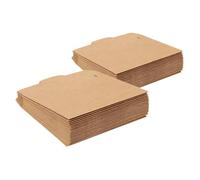 GARIOUANS 100pezzi Buste di Carta Kraft Marrone per CD e Dvd Custodie in Cartone per Archiviazione Pacchetti di Carta per Biglietti e Documenti per Conservazione Presentazione