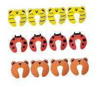 GARIOUANS 12 Fermaporta Sicurezza per EVA Cartoni Animati per e Finestre Facile Usare e Rimuovere Adatto Standard Proteggi Schiacciamenti