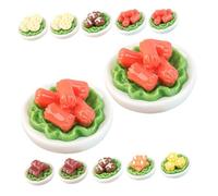 GARIOUANS 12 Modelli Mini Verdure in Resina Decorazione Realistica per Casa delle Bambole Accessori Cibo per Miniature Adatti