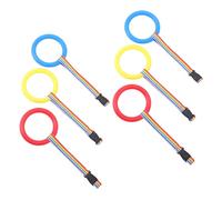 GARIOUANS 12 Pezzi Corda Anti-perdita con Maniglie Rotonde Rimovibili Cinturino Sicurezza Polso per Asilo e Passeggiate all Aperto Leash per Gestione Gruppi