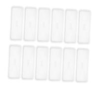 GARIOUANS 12 Pezzi Vassoio Sottovaso per Piante in Plastica da Rettangolare Riutilizzabile per Drenaggio e per Fioriere e Piante da ed Esterno