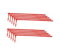 GARIOUANS 15 Pezzi Aste Girandola Ricambio in Plastica Durevole per DIY Mulino Vento Parti Decorativi Riutilizzabili per Girandole da