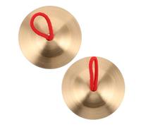 GARIOUANS 1paio Cymbals Rame Per Strumento Per e Celebrazioni Cymbals Per Educazione Finger