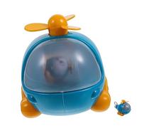 GARIOUANS 1pezzi Aeroplano in Materiale Sicuro Cancelleria Completo Matite Forbici Cucitrice e Righello Per Ragazzo Come Articolo Scolastico e Educativo